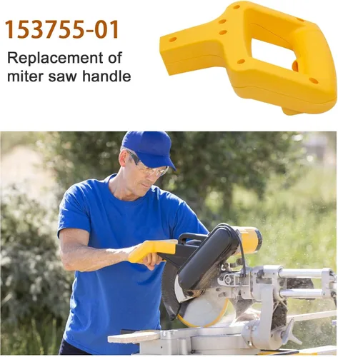 Miniatura 6 de folosem 153755-01 - Mango de repuesto para sierra ingletadora para DeWalt DW708-B2 DW708-BR