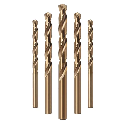 Miniatura 10 de TA-VIGOR Broca helicoidal de vástago recto de 0.354 in, broca de acero de alta velocidad M35 cobalto con vástago de 0.354 in para perforar acero