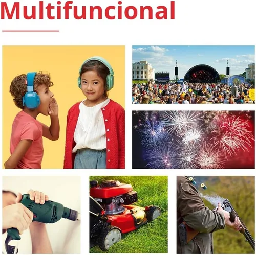 Miniatura 7 de Alpine Muffy Kids - Auriculares con cancelación de ruido para niños, certificado CE y ANSI, 25 dB, ayuda sensorial y de concentración, color menta