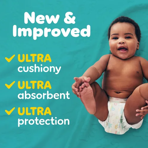 Miniatura 2 de Pañales Pampers - Baby Dry - Talla 6, 144 unidades, Pañal desechable absorbente para bebé (el empaque puede variar)