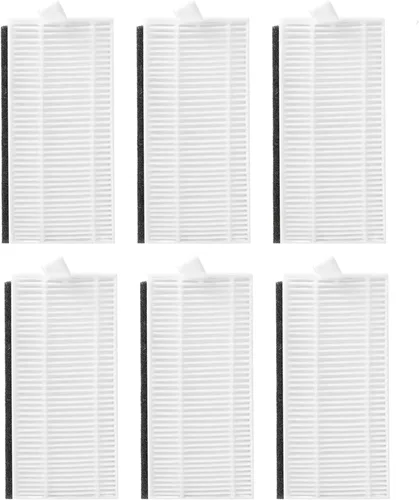 Miniatura 4 de Piezas de repuesto para AIRROBO P20 Robot Aspirador Accesorios 6 Cepillo lateral 6 Filtro 6 cepillo lateral 6 filtros
