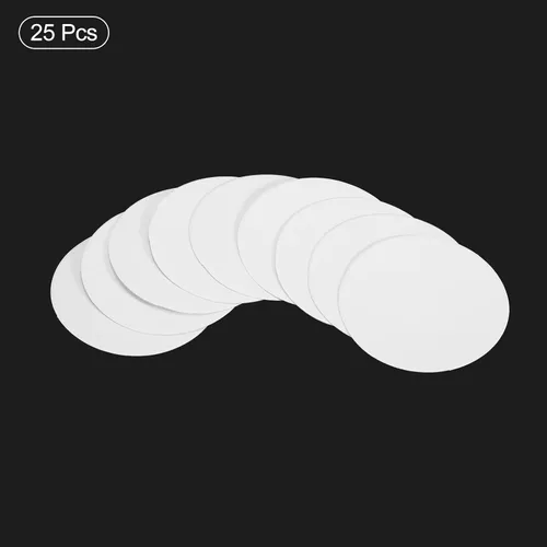 Miniatura 26 de PATIKIL Papel de cartón redondo de 5.9 pulgadas, 25 unidades de círculos de disco en blanco para decoración de fiestas, manualidades, manualidades