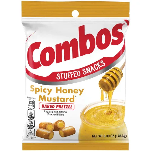 Miniatura 11 de COMBOS Cheese Snacks - Paquetes de bocadillos horneados de pretzel de pizza de pepperoni, bocadillos de galletas de queso, bolsa de 6.3 onzas