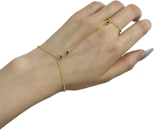 Miniatura 78 de Pulsera de plata de ley 925 para mujer, pulsera de mano para mujer, pulseras esclavas de 7 a 9 pulgadas ajustable