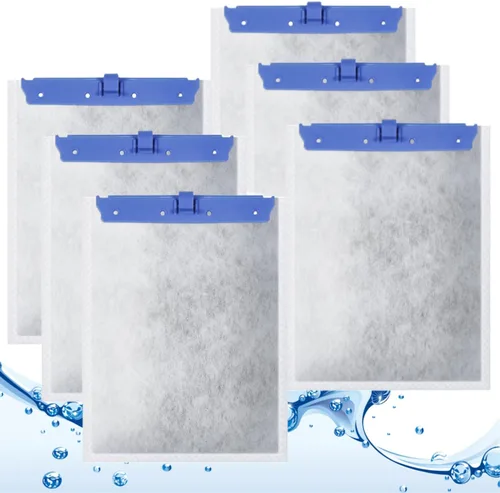 Miniatura 6 de Cartucho de filtro de acuario compatible con filtros de alimentación Tetra Whisper Bio-Bag, cartuchos de filtro de repuesto para cartuchos Tetra