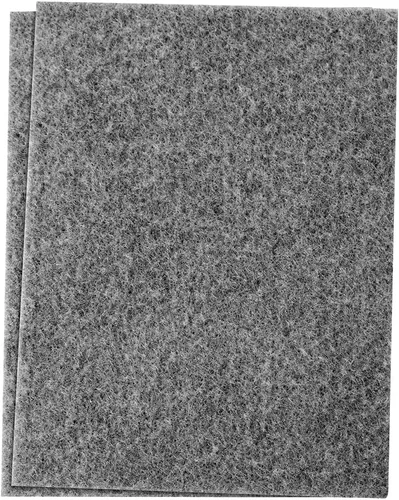 Miniatura 9 de SoftTouch Hoja de fieltro autoadhesiva para muebles para superficies duras para cortar en cualquier forma (paquete de 2) - Marrón nogal, hojas