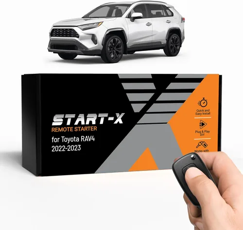 Start-X Kit de arranque remoto para vehículos Toyota RAV4 no híbridos (2022-2023) | Encendido de arranque | Instalación Plug & Play | Bloqueo 3X al