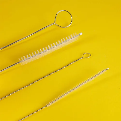 Miniatura 4 de 4 Piezas Cepillos para Tubos de Alimentación, Limpiadores de Tubos Largos Cepillos de Limpieza de Pajitas, 32 Pulgadas de Largo con Cabeza de Cerdas