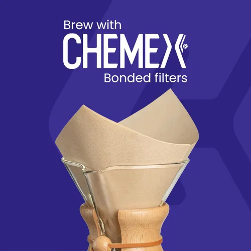 Miniatura 3 de Cafetera de vidrio Chemex, Con manija, Transparente
