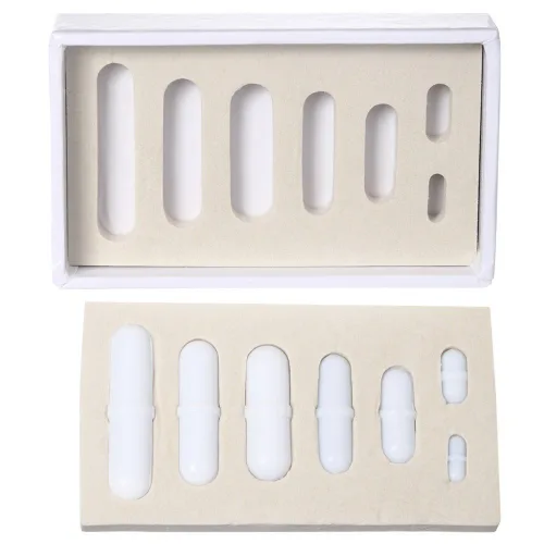 Miniatura 2 de 7 unids PTFE agitador magnético mezclador agitador barra de agitación Spinbar agitando vidrio graduado medición baja forma vaso vaso conjunto 1.7 fl