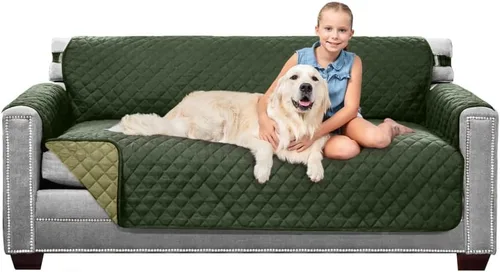 Miniatura 26 de Sofa Shield - Funda para sillón reclinable con correa patentada, protector de cojín, funda reversible diseñada en EE. UU. resistente a manchas