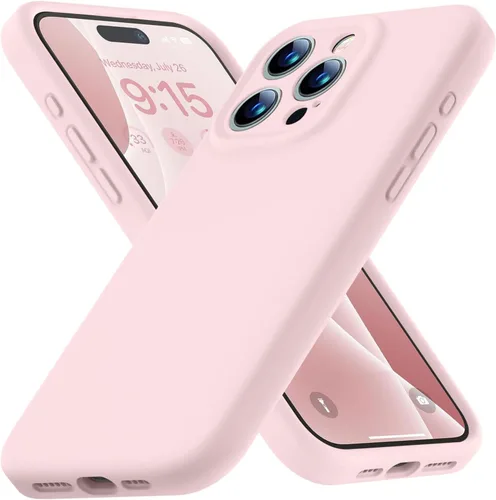 Miniatura 16 de Funda compatible con iPhone 13 de 6.1 pulgadas, de silicona líquida premium [forro de microfibra suave antiarañazos], goma de gel, protección Uva