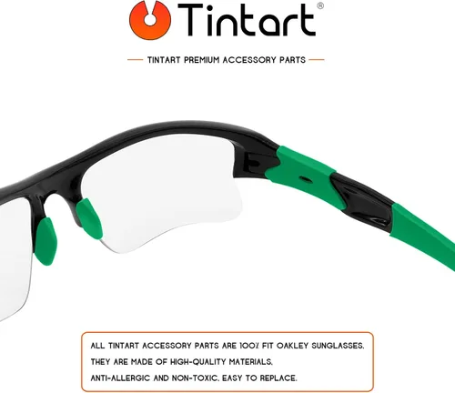 Miniatura 6 de Kits de Goma de Repuesto Earsocks y Nosepieces para Oakley Flak Jacket Flak Jacket XLJ Sunglass