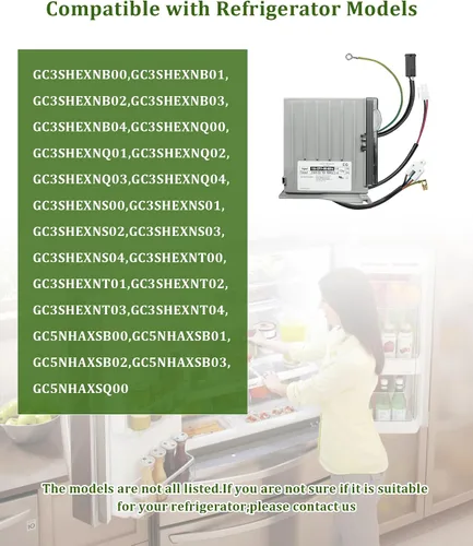 Miniatura 5 de W10133449 Placa de control del inversor del refrigerador se adapta a Whirlpool Kenmore Kitchen Aid Jenn Air, VCC3 1156 09 A 52 Inverter Board