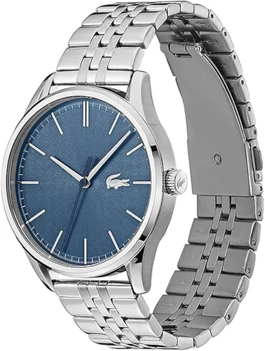 Miniatura 2 de Lacoste Reloj Vienna de cuarzo para hombre con correa de acero inoxidable plata 20 Modelo 2011049 Plateado Reloj de cuarzo