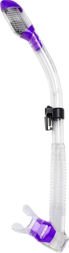 Miniatura 23 de Cressi Adult Diving Dry Snorkel with Splash Guard and Top Valve - Supernova Dry: Designed in Italy Negro