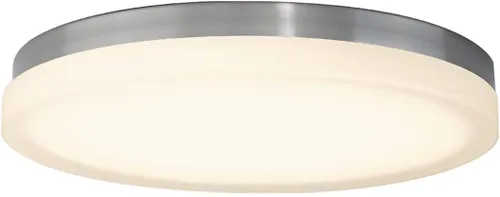 Miniatura 6 de WAC Lighting Slice - Montaje empotrado redondo LED de 15 pulgadas, 2700 K en níquel cepillado