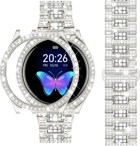 Miniatura 10 de Dsytom Correas compatibles con Samsung Galaxy Watch FE 2024 de 1.575 pulgadas/Galaxy Watch 5/4 de 1.575 pulgadas, 1.732 pulgadas, 0.732 pulgadas