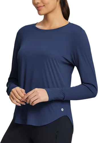 Miniatura 101 de BALEAF - Camisetas de sol de manga larga para mujer, con FPU 50+, para senderismo, ligeras, de secado rápido, protección contra rayos ultravioleta