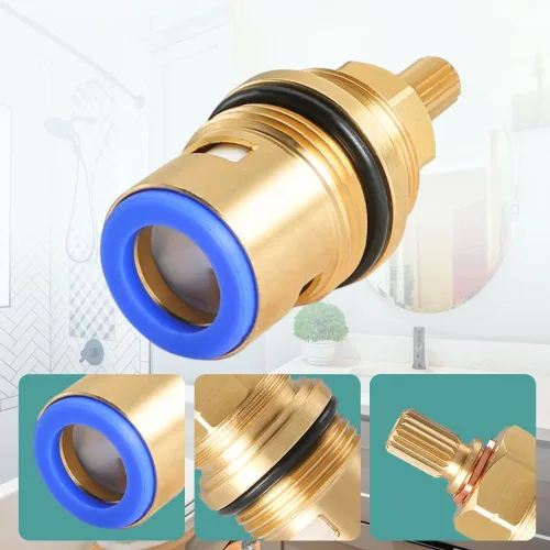 Miniatura 3 de Cartucho de cerámica para Grohe 45887000, piezas de repuesto de cartuchos de grifo, reemplazo de cartucho de grifo de baño, agua fría para cartuchos