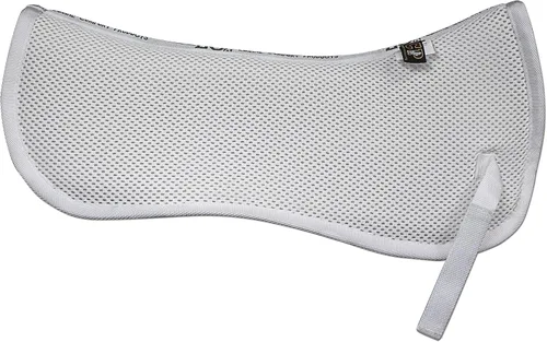 Miniatura 2 de ECP Equine Comfort Products 3D Air Ride Media almohadilla para sillín ligera, transpirable, antideslizante, amortiguadora, almohadilla de malla