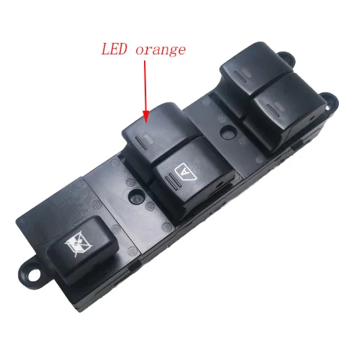 Miniatura 2 de Interruptor maestro de elevalunas eléctrico para Nissan QASHQA Navara D40 Pathfinder R51 NV400 NP300 Note 25401-4EA1A, 25401-BR00B