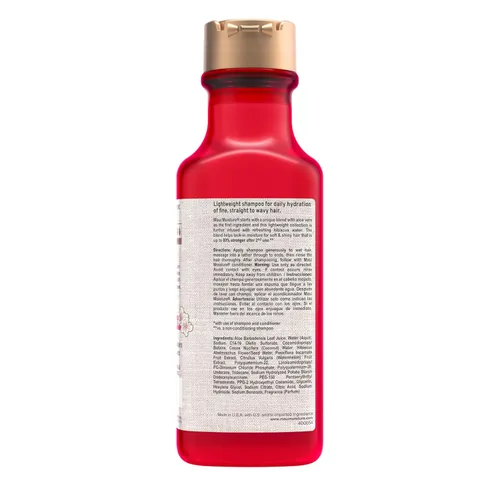 Miniatura 9 de Maui Moisture - Champú de hidratación ligera + agua de hibisco, champú hidratante con aloe vera suaviza el cabello rizado, vegano y sin sulfatos, 13