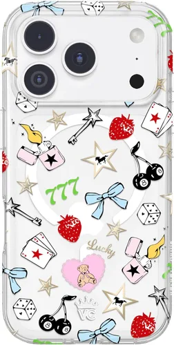 Miniatura 54 de VELVET CAVIAR Funda para iPhone 15, compatible con MagSafe, probada contra caídas de 10 pies, fundas protectoras de diseño, leopardo color rosa