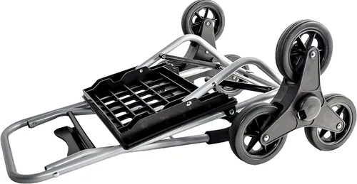 Miniatura 2 de dbest Products Carro de utilidad del jardín del hardware negro de la carretilla de la carretilla del escalador de escaleras