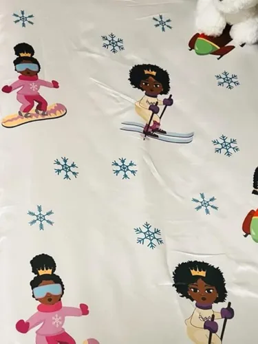 Miniatura 21 de Sábana bajera ajustable de satén para cama infantil, cama individual, sofá cama para retener la humedad del cabello (sábana individual)