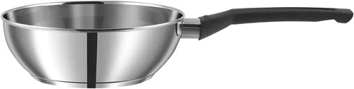 Miniatura 5 de Vinod Juego de utensilios de cocina Trento de acero inoxidable apto para inducción, 3 piezas, cacerola (6.3 in/1,5 litros), 1 cacerola
