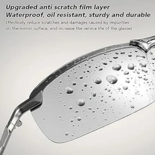 Miniatura 4 de Lentes de sol polarizados fotocromáticos para hombre, lentes deportivos y de conducción UV400, lentes adaptables de día y noche, gafas de ciclismo