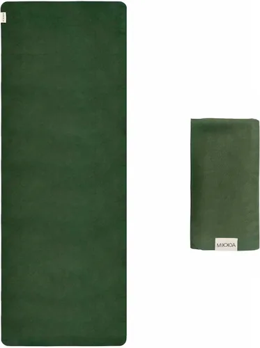 Miniatura 12 de Esterilla de yoga de viaje de 0.059 in Tapete plegable y ligero Uso para viajes, mochileros, retiro de yoga, al aire libre, gimnasio, pilates