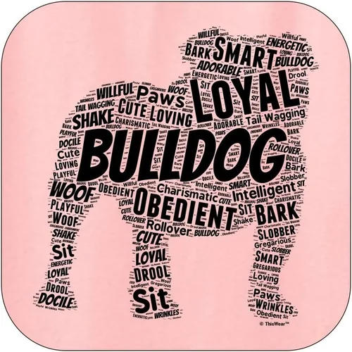 Miniatura 12 de ThisWear Sudadera con capucha con capucha de Bulldog Inglés Word Art Dog Puppy Owner Gift Hoodie