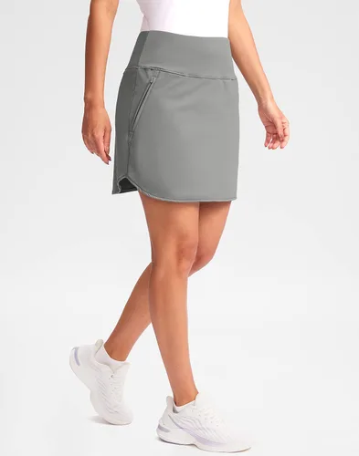 Miniatura 4 de G Gradual Falda de tenis de cintura alta, falda de golf, bolsillos con cremallera, falda pantalón atlética para mujer, para correr, entrenamiento