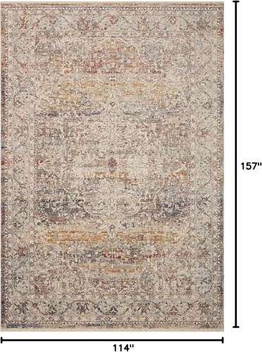Miniatura 15 de Loloi Sorrento Collection SOR-01 - Alfombra de pasillo Bark/Natural, 2'-7" x 10'-0" Corteza / Natural