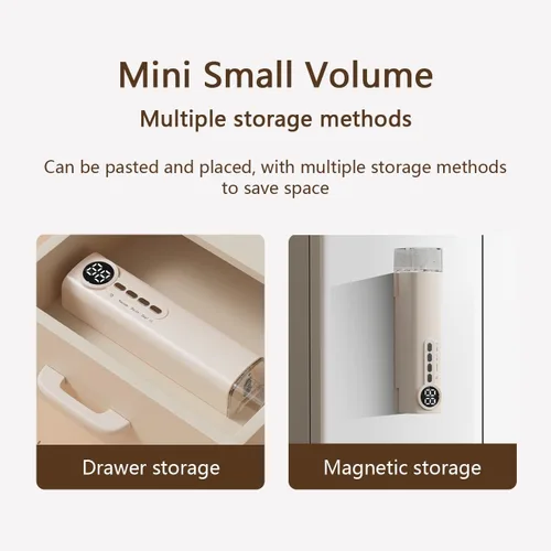 Miniatura 6 de Máquina selladora al vacío multifuncional, incluye función de extracción externa, perfecta para conservas, almacenamiento al vacío y organización