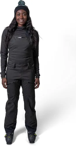 Miniatura 2 de Flylow Foxy Bib - Pantalones de esquí y snowboard impermeables transpirables y suaves para mujer, color negro, talla S