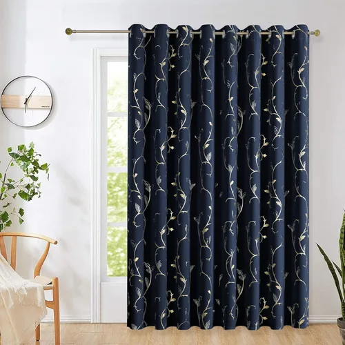 Miniatura 55 de BUHUA Cortinas Opacas de 63 Pulgadas de Largo, 2 Paneles con Aislamiento Térmico, Tratamiento de Ventana para Dormitorio, Cortinas Oscurecedoras