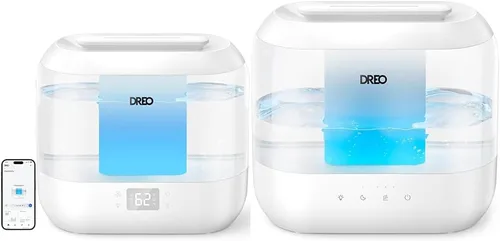 Dreo Humidificador y humidificadores inteligentes para dormitorio Blanco