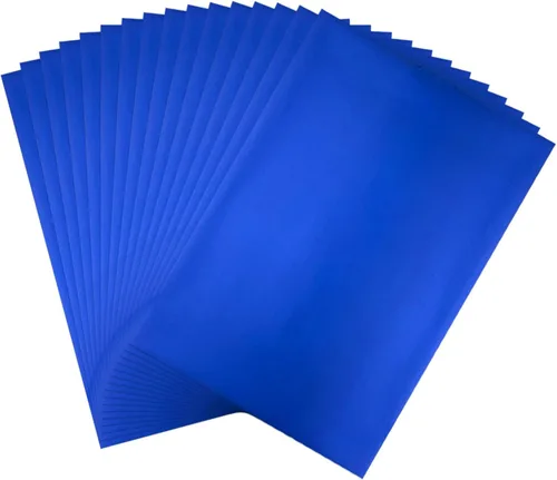 Miniatura 29 de Briartw Papel de Aluminio Termoadhesivo 20x29cm Paquete de 50 Hojas Papel Reactivo para Sellado en Caliente por Impresora Láser y Laminadora