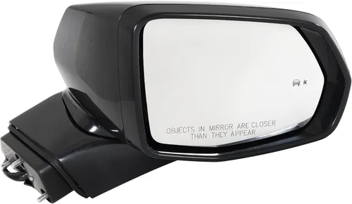 Miniatura 147 de Kool Vue - Espejo calefactable eléctrico para el lado del pasajero para Chevrolet Trailblazer GMC Envoy 2002-2009 plegado manual con luz de señal