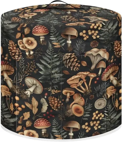 Miniatura 8 de Suobstales Cubierta antipolvo con estampado de girasol para olla instantánea de 6 cuartos de galón, diseño de nota musical, cubierta de olla a Nota
