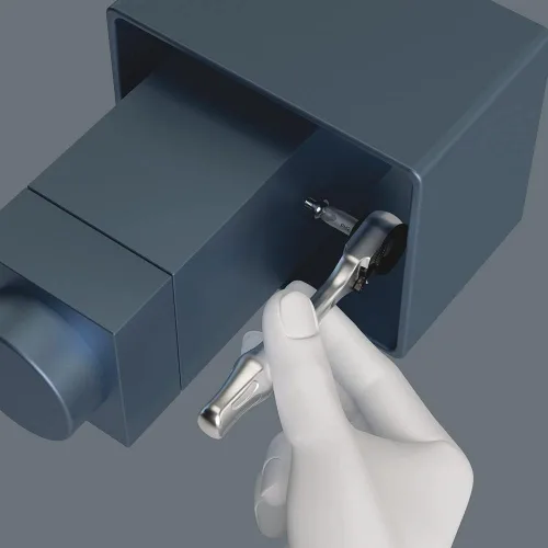 Miniatura 3 de Llave de carraca Wera 8001 A con encaje cuadrado de 1/4" (6.35 mm), 60 dientes