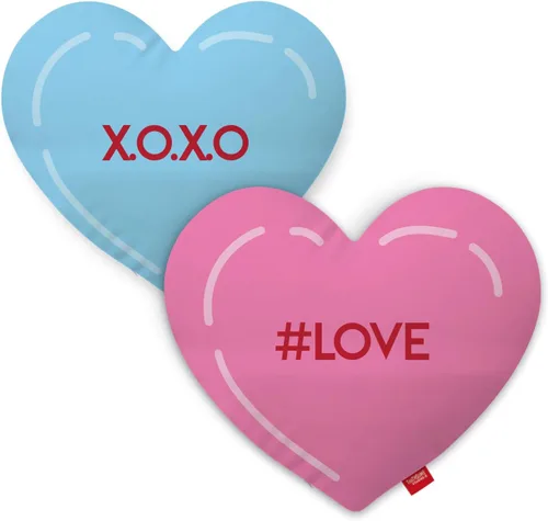Miniatura 27 de Ay Papi - Funda de almohada de poliéster con forma de corazón de 15 x 15 pulgadas (relleno/relleno no incluido), diseño de corazón latino con tema