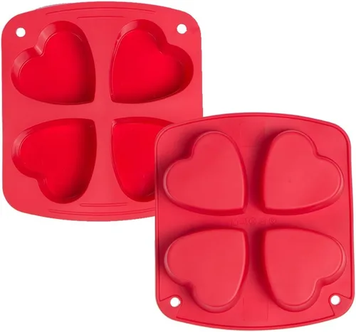 Miniatura 9 de Webake Bandeja de silicona para quiche, 8 piezas de bandejas para tartas con nervaduras, moldes de hornear redondos de 5 pulgadas, pequeñas bandejas