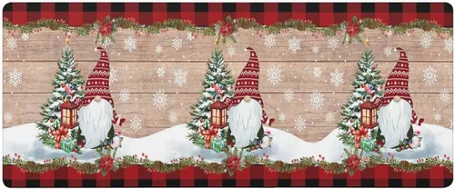 Miniatura 7 de Tapete de baño de Navidad para bañera, antideslizante, de secado rápido y absorbente, de tierra de diatomeas, tapete de cocina, felpudo de cocina