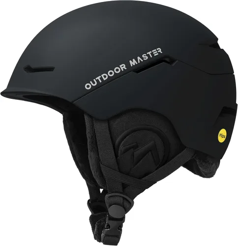 Miniatura 8 de OutdoorMaster ELK MIPS - Casco de esquí, casco deportivo de nieve y snowboard para hombres, mujeres y jóvenes Blanco Perlado