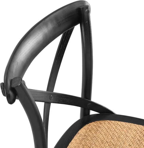 Miniatura 9 de Modway Taburete Gear Bar en Negro, 19 x 17.5 x 43.5