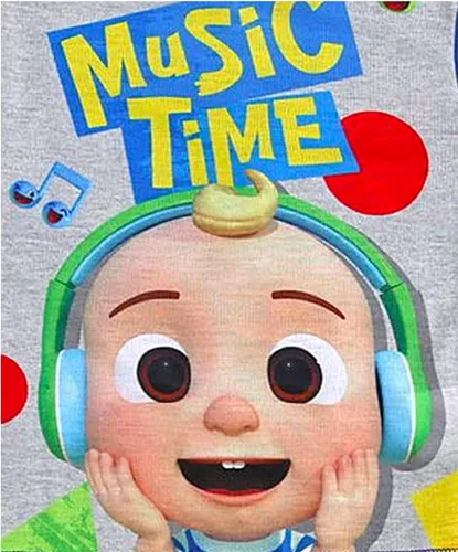 Miniatura 2 de CoComelon Music Time - Conjunto de pijama de 2 piezas para niños pequeños